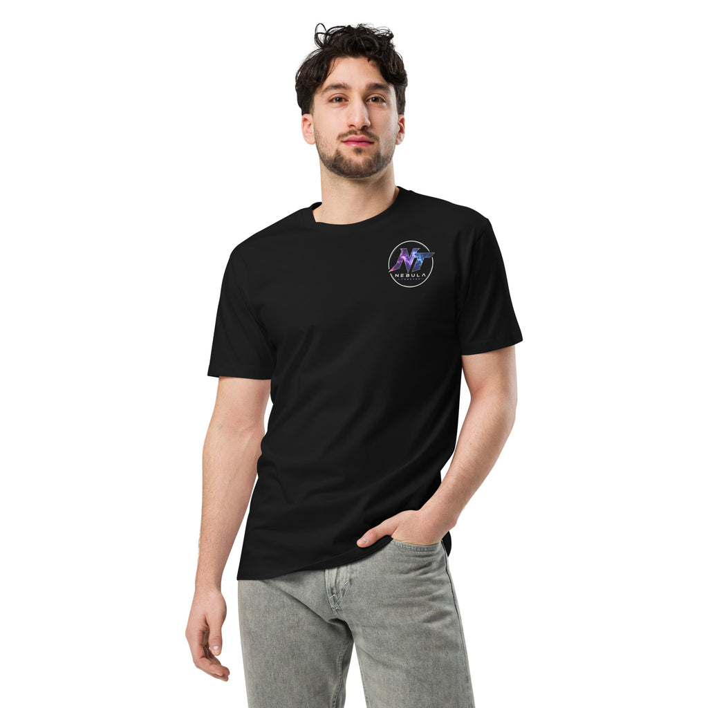 Nebula Threads Anchored Astronaut Heavy Tee | Wear The Cosmos