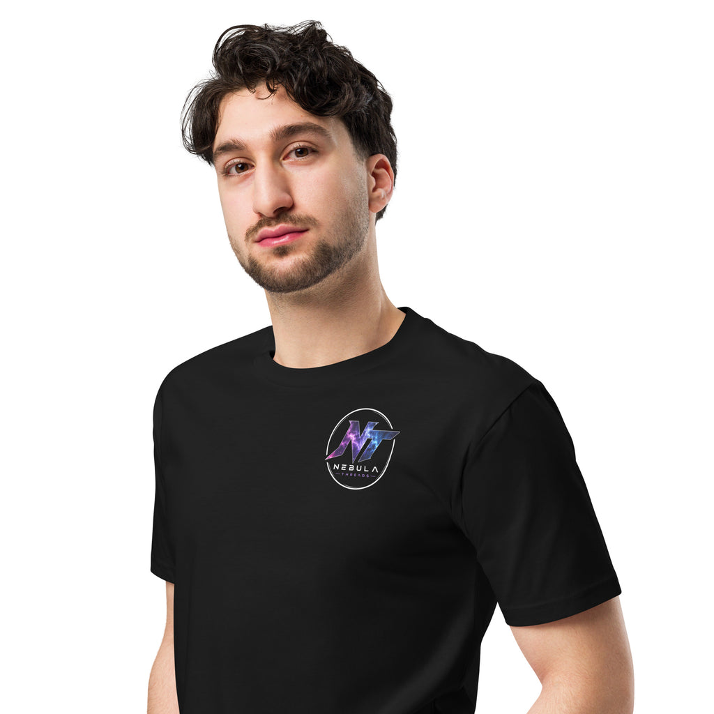 Nebula Threads Anchored Astronaut Heavy Tee | Wear The Cosmos